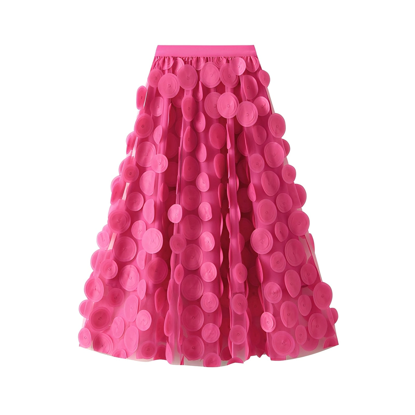 Salome - Elegante falda con puntos para mujeres
