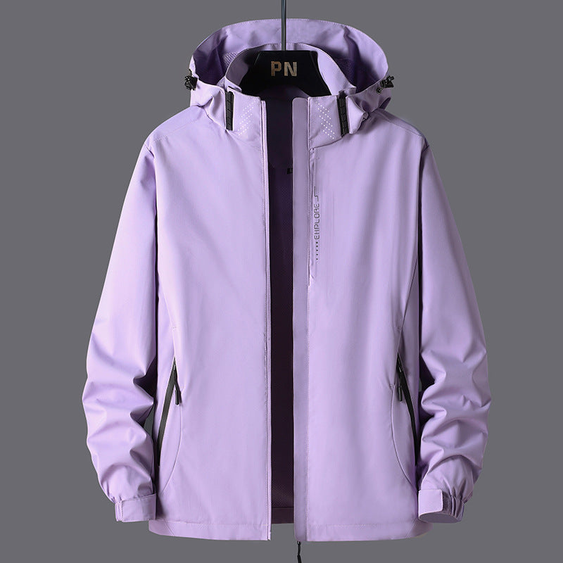 Reece - Elegante Chaqueta Shell Unisex con Capucha