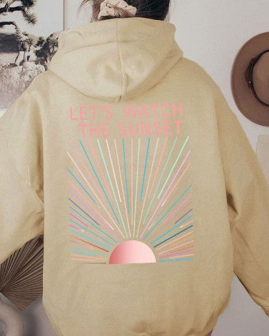 Jaquelyn - Elegante, holgado hoodie con estampado para mujer