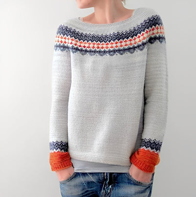 Maryann - Elegante Pullover Retro para Mujeres