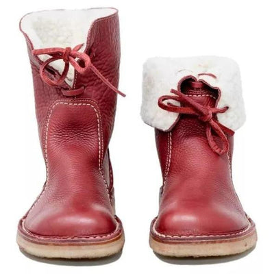 Asami - Botas impermeables con forro de lana para mujer