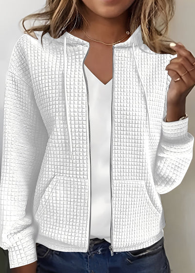 Katherine - Cardigan elegante con capucha y bolsillos para mujeres