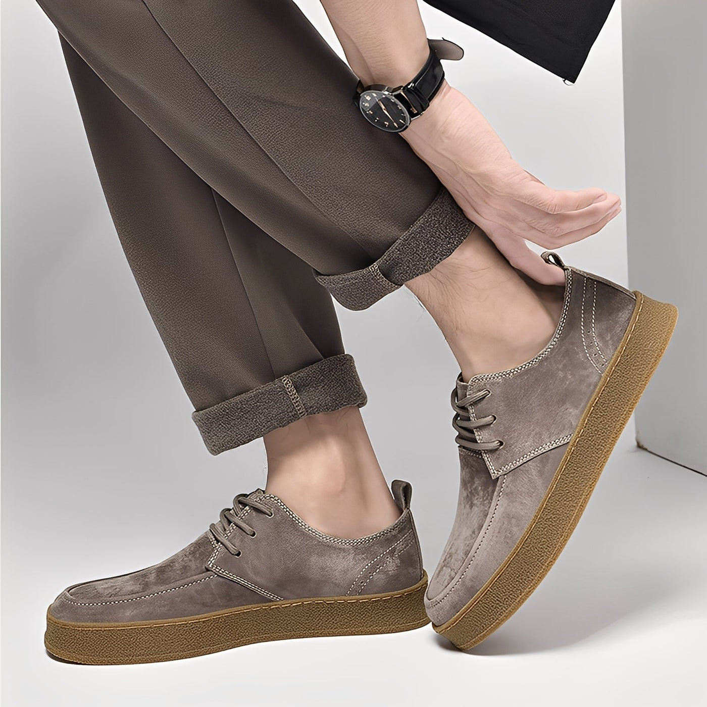 Riordan - Elegantes zapatos de gamuza para hombres