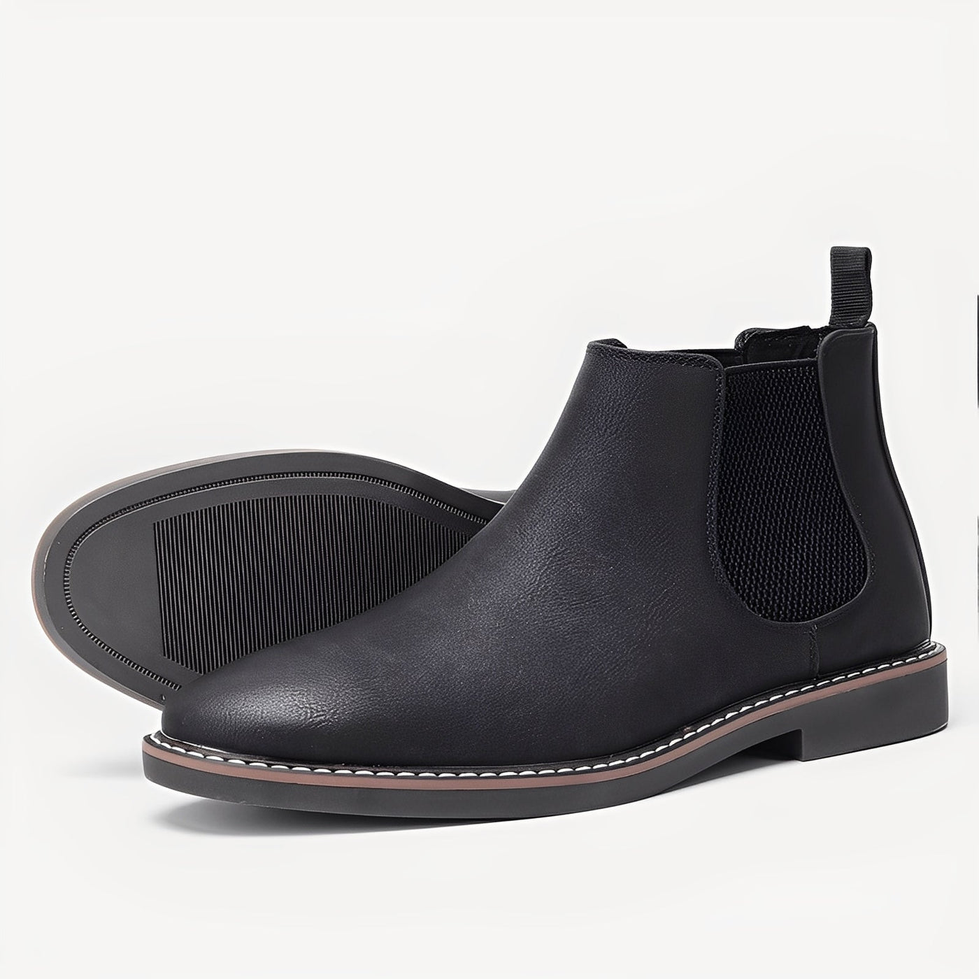 Clifton - Clásicas Botas Chelsea de Cuero para Hombres