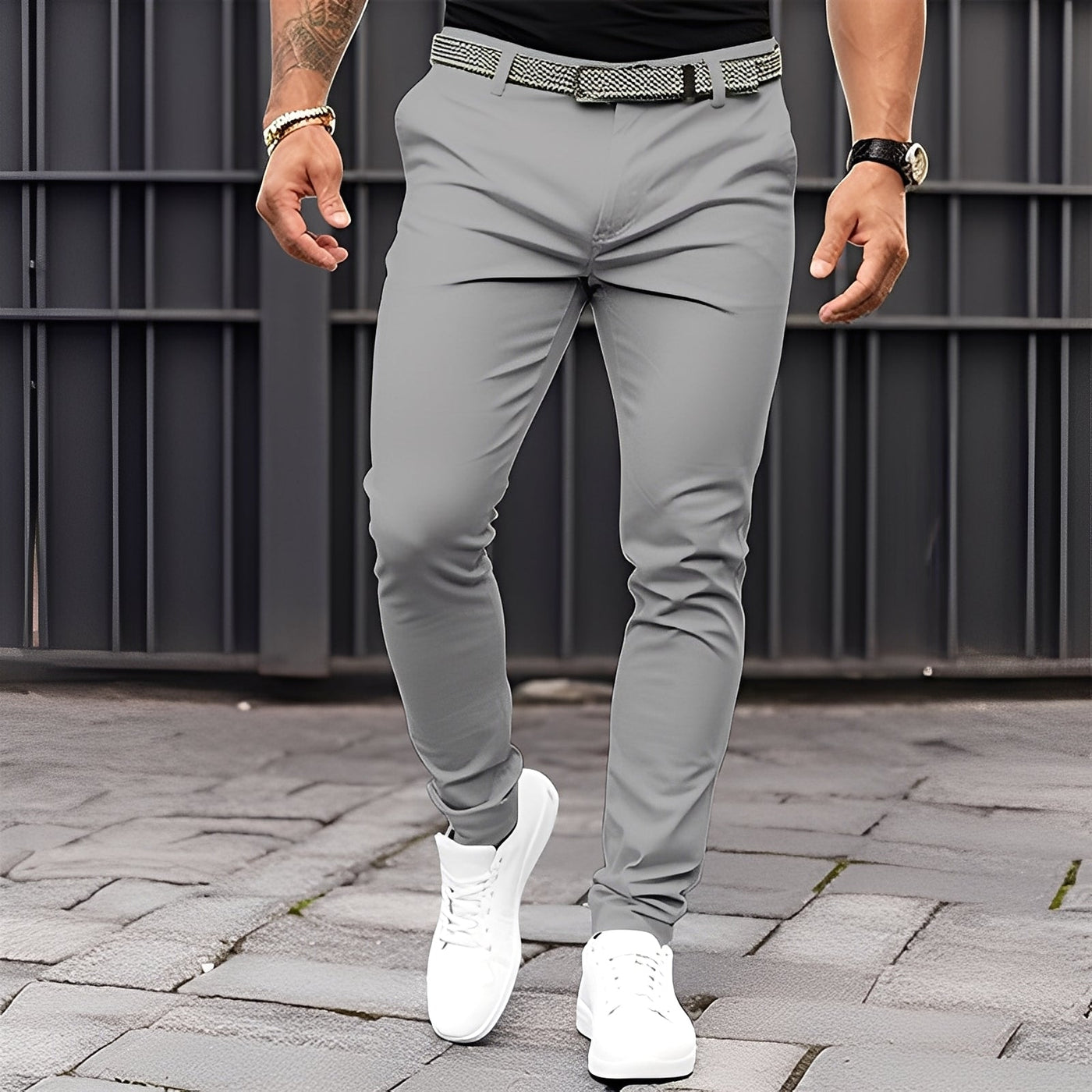Raphael - Pantalón ajustado y casual para hombres