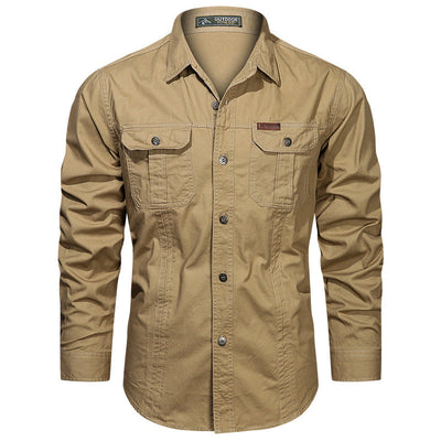Romano – Camisa Cargo en Estilo Premium