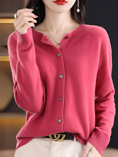 Arabella - Suéter de lana de corte holgado y casual para mujer