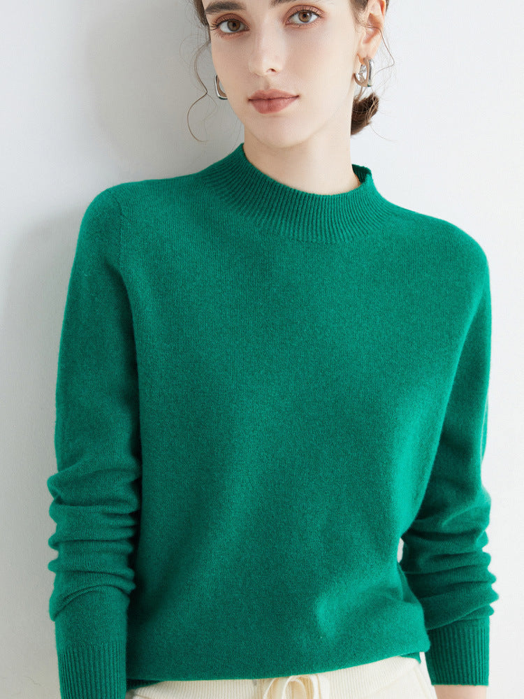 Rhoda - Sencillo suéter de cashmere para mujeres