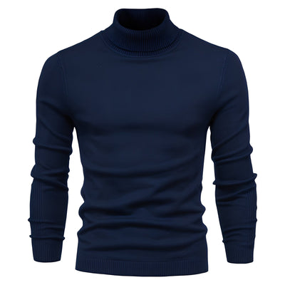 Garnett - Jersey de Cuello Alto Casual para Hombres