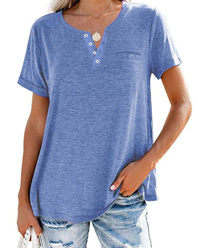 Élodie – Camisa de Mujer de Manga Corta