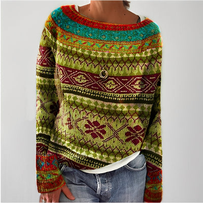Maryann - Elegante Pullover Retro para Mujeres
