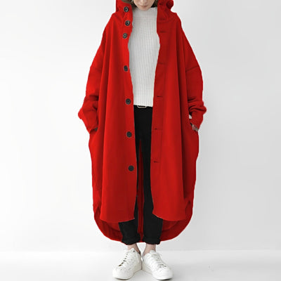 Jennica - Trenchcoat largo y holgado para mujeres