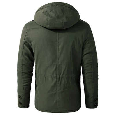 Daniel - Chaqueta de invierno gruesa con capucha para hombres
