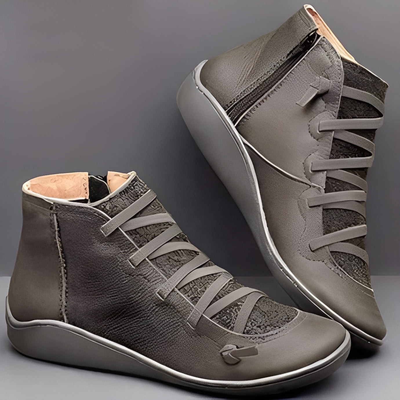 Emma - Cómodos Zapatos Casuales de Cuero para Mujeres