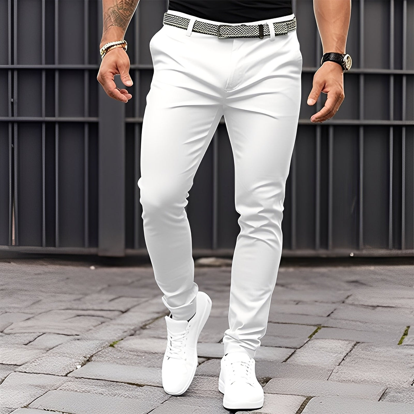 Raphael - Pantalón ajustado y casual para hombres