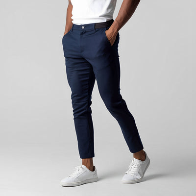 Justine - Pantalón Chino Ajustado Casual para Hombres
