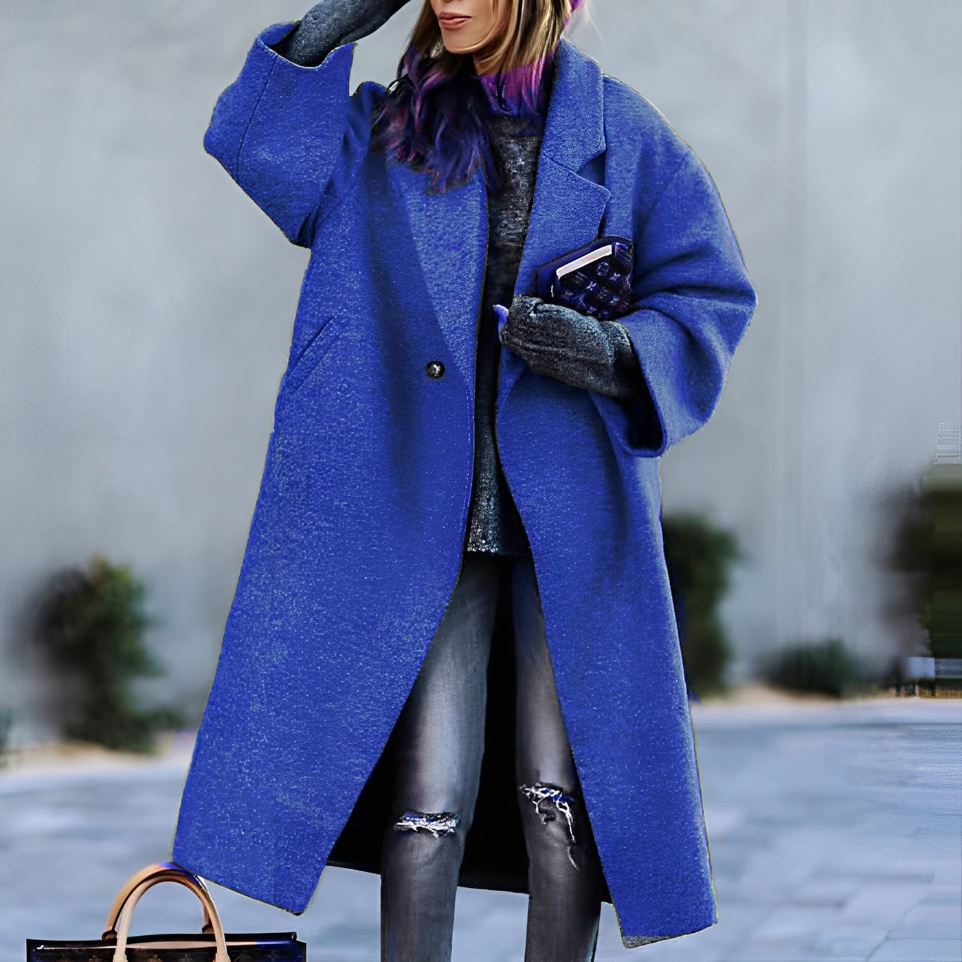 Haylie - Elegante, clásica, chaqueta suelta para mujeres