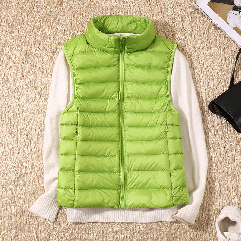 Azalea - Casual, ligera, acolchada chaqueta de plumas para mujeres