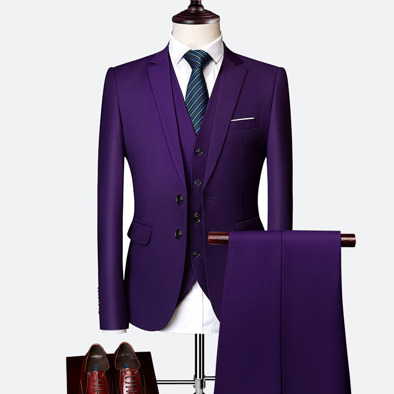 Colson - Elegante conjunto de traje de 3 piezas para hombres