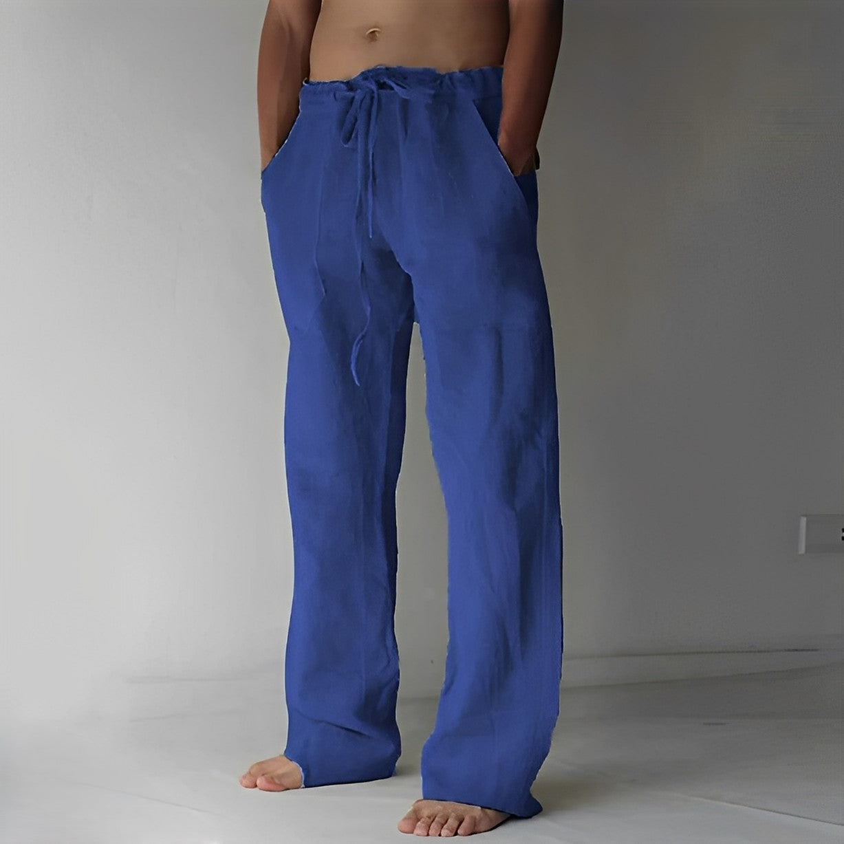 Martin - Pantalón de lino suelto y casual para hombres