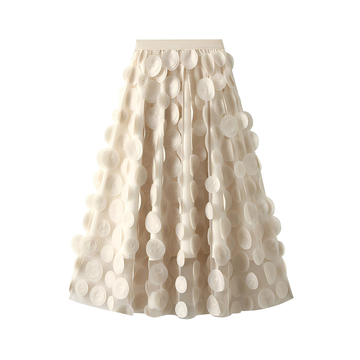 Salome - Elegante falda con puntos para mujeres
