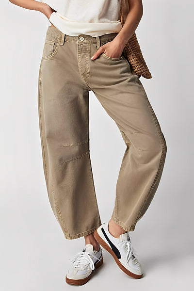 Jocelyn - Jeans casuales y anchos para mujeres