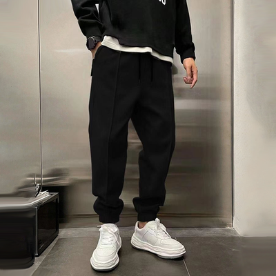 Ceejay – Pantalones deportivos para hombre con cintura elástica