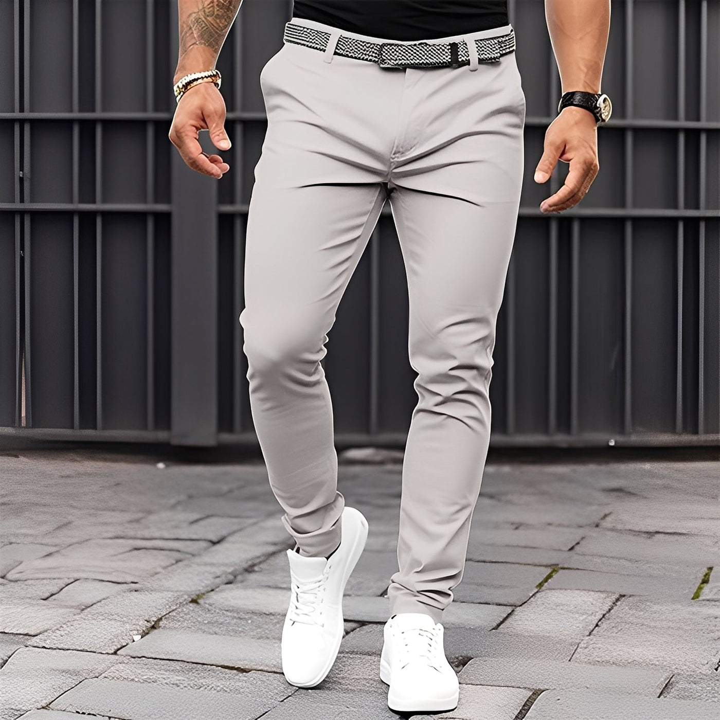 Raphael - Pantalón ajustado y casual para hombres
