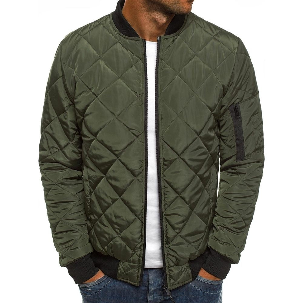 Romilly - Chaqueta bomber ligera de algodón para hombres