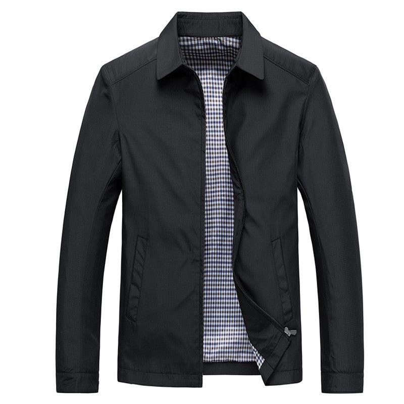 Fredric - Chaqueta casual, suelta, rompevientos para hombres