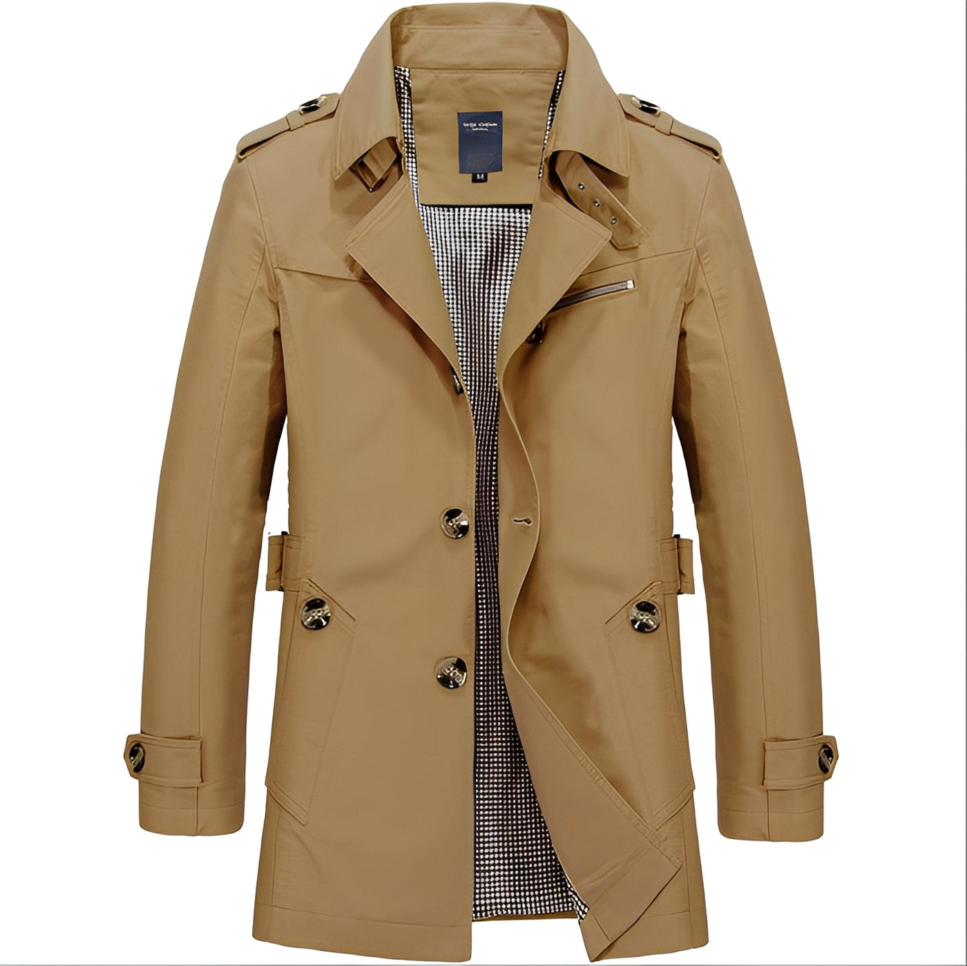Harry - Cortavientos casual largo medio para hombres