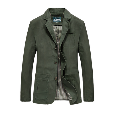 Alphonso - Chaqueta de traje ligera y casual para hombres