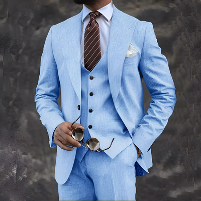 Elwyn - Traje casual y formal de tres piezas para hombres