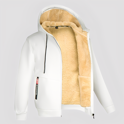 Waldo - Sencillo, con forro de felpa, hoodie para hombres