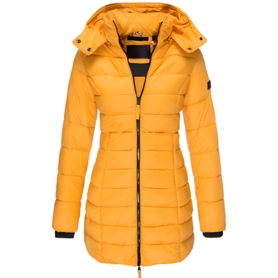 Louisa - Elegante, cálida, chaqueta acolchada para mujer
