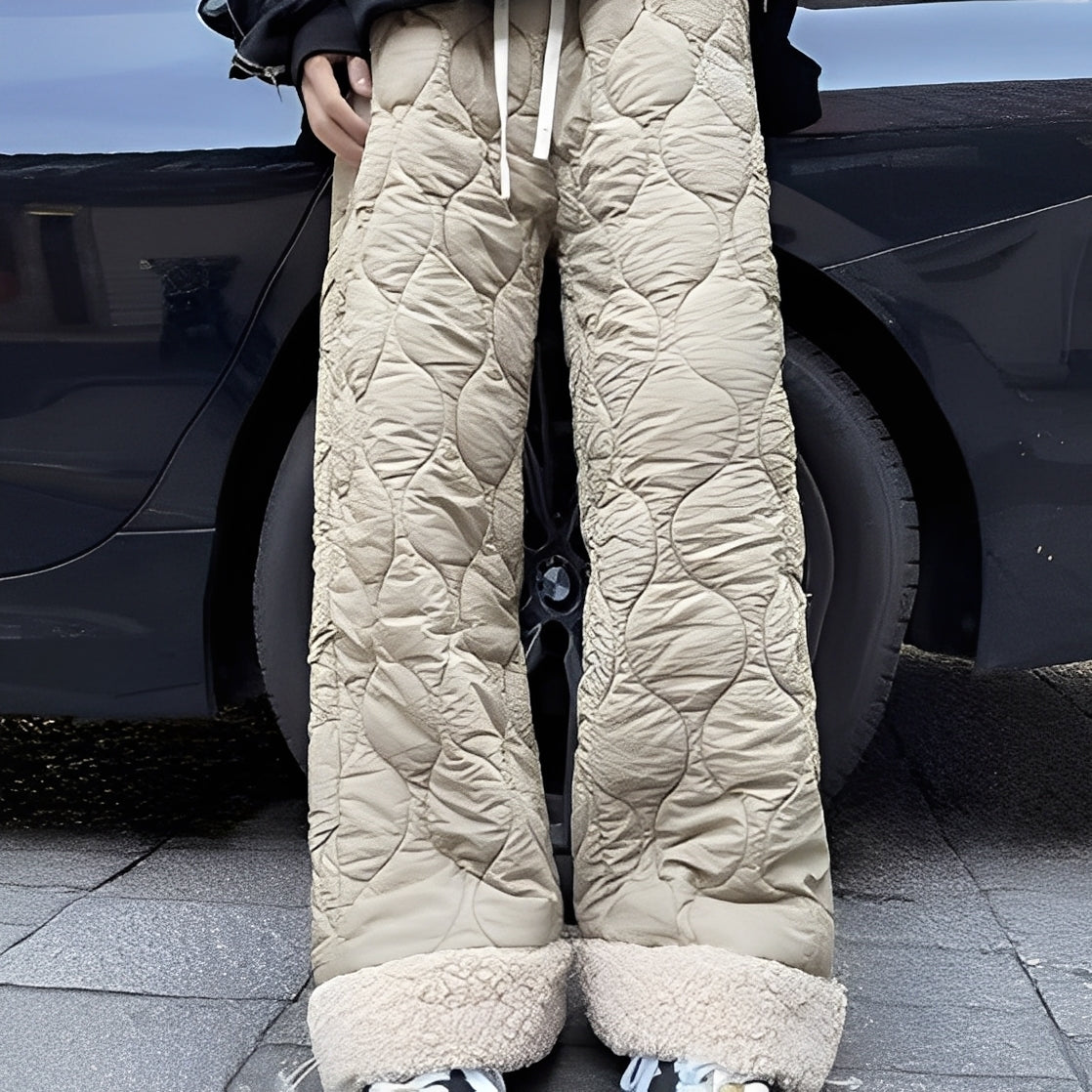 Charles - Cálido, acolchado pantalón de forro polar para hombres