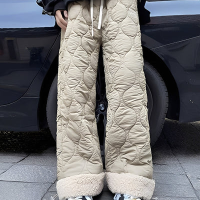 Charles - Cálido, acolchado pantalón de forro polar para hombres