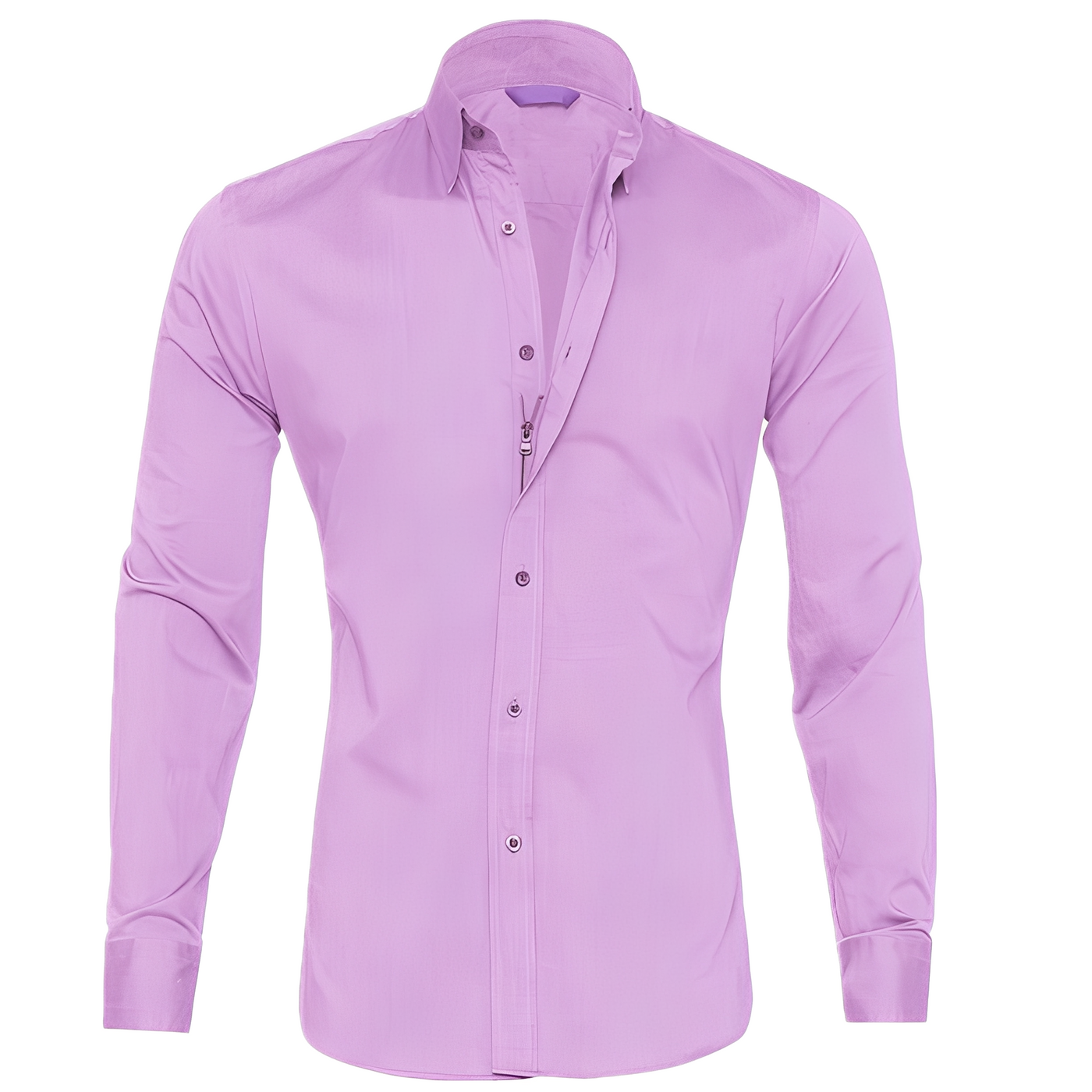 Andrew - Camisa casual, formal y sin arrugas para hombres