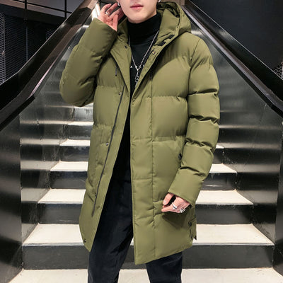 Riordan - Moderna chaqueta de plumas con capucha para hombres