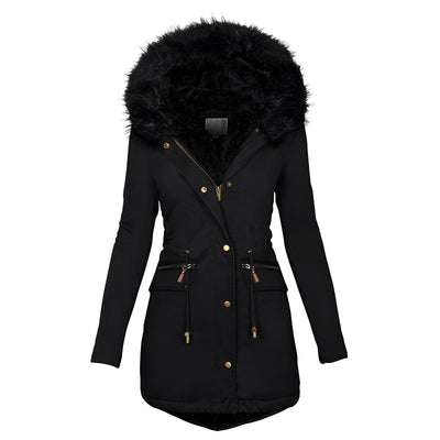 Camilla - Elegante, cálida chaqueta de piel para mujeres