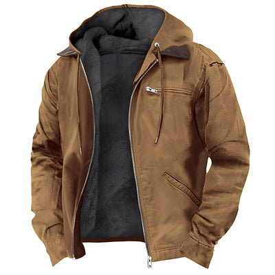 Daniel - Chaqueta casual con capucha para hombres