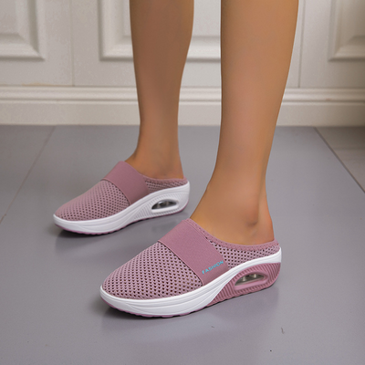 Myrna - Sandalias ortopédicas de red casuales para mujer
