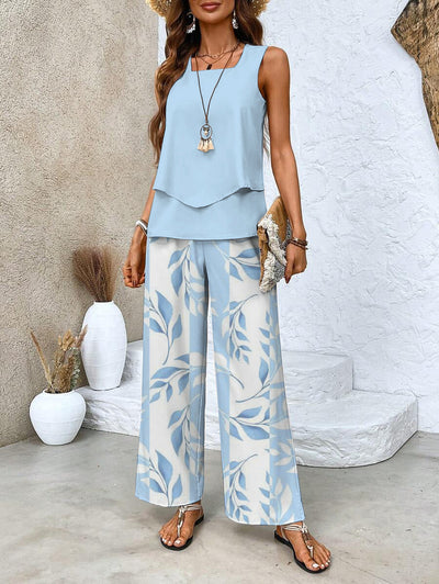 Avie - Conjunto de Dos Piezas Serenity para una Elegancia Moderna