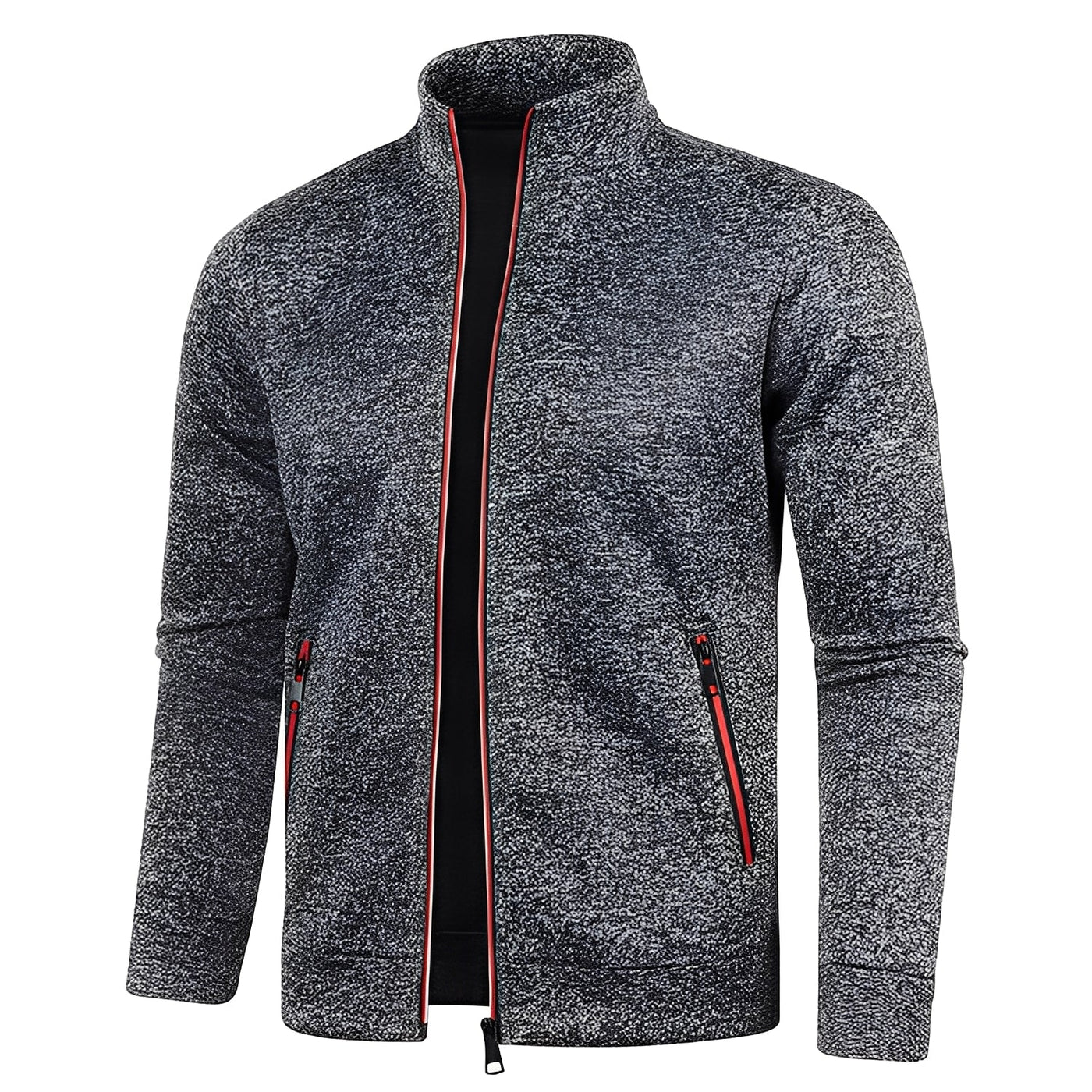Clive - Chaqueta elegante con bolsillos con cremallera para hombres
