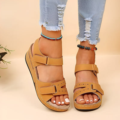 Marissa - Cómodas sandalias de plataforma con correas para mujer