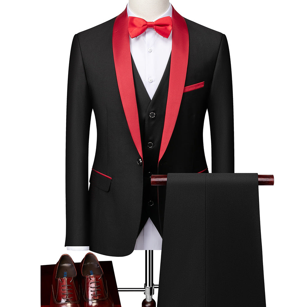 George - Traje formal de 3 piezas Slim-Fit para hombres
