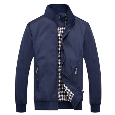 Terrence - Chaqueta casual, formal, rompevientos para hombres