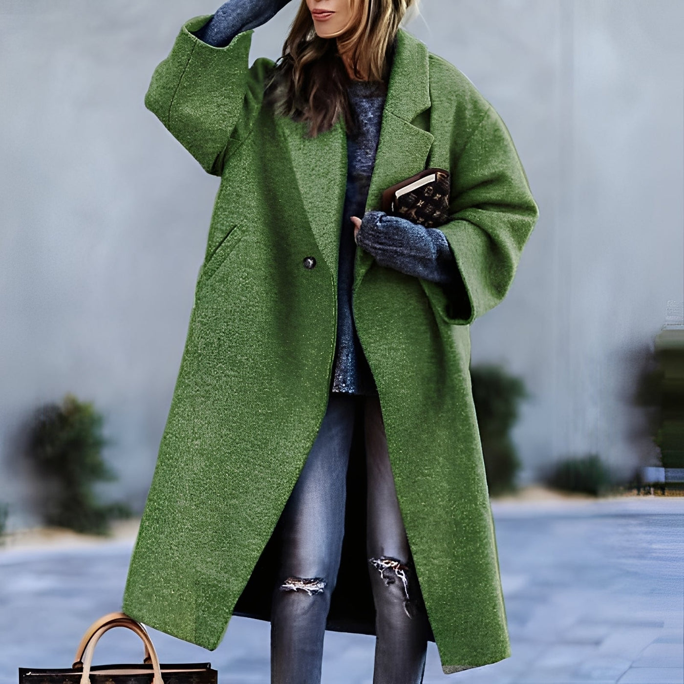 Haylie - Elegante, clásica, chaqueta suelta para mujeres