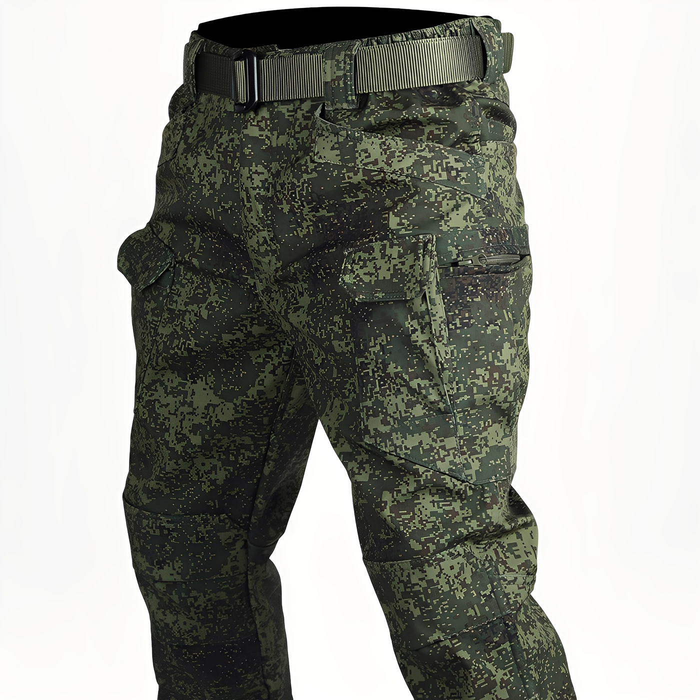Brendon - Pantalones tácticos de senderismo con múltiples bolsillos para hombres