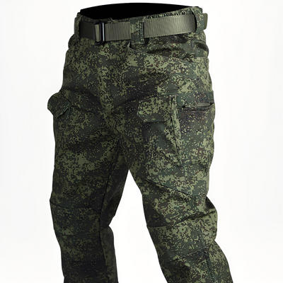 Brendon - Pantalones tácticos de senderismo con múltiples bolsillos para hombres
